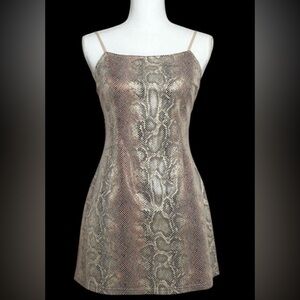 Urban outfitters mini dress with open back